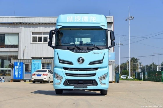 Shaanxi Qi Delong X6000 4*2 6*6 6*4 371 375 CNG-LNG-tractor met transmissie