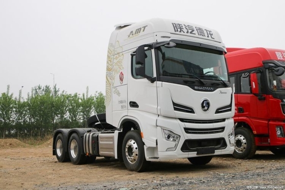 Shaanxi Qi Delong X6000 4*2 6*6 6*4 371 375 CNG-LNG-tractor met LNG-brandstof