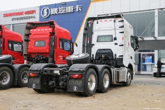 Shaanxi Qi Delong X6000 4*2 6*6 6*4 371 375 CNG-LNG-tractor met LNG-brandstof