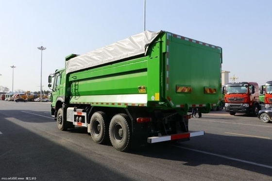 2 passagiers Nationale zware vrachtwagen HOWO 8x4 6x4 Dump Truck met ABS en 340 pk