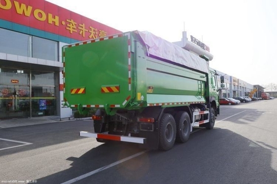 2 passagiers Nationale zware vrachtwagen HOWO 8x4 6x4 Dump Truck met ABS en 340 pk