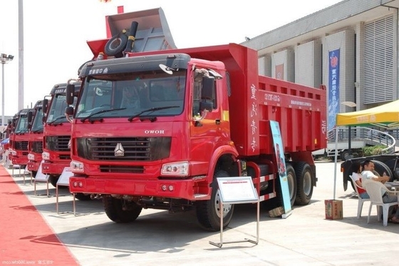 Multimedia-systeem Nationale zware vrachtwagen HOWO 6X4 371HP milieu-dumptruck