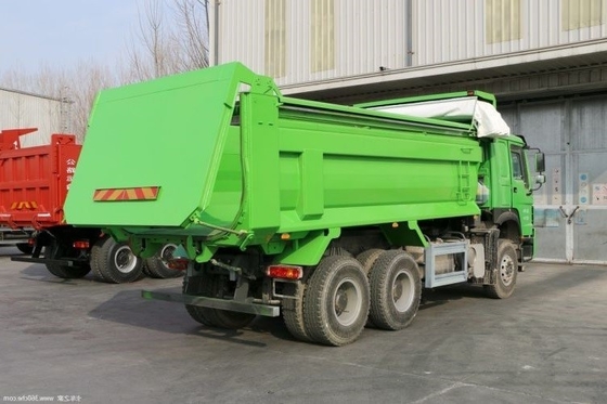 Multimedia-systeem Nationale zware vrachtwagen HOWO 6X4 371HP milieu-dumptruck