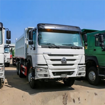 375HP 8X4 6X4 Dump Truck Gebruikte HOWO-7 Zware vrachtwagen met elektronisch stabiliteitscontrolesysteem