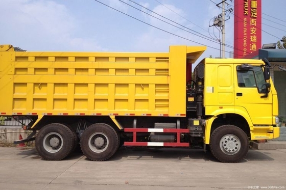 375HP 8X4 6X4 Dump Truck Gebruikte HOWO-7 Zware vrachtwagen met elektronisch stabiliteitscontrolesysteem