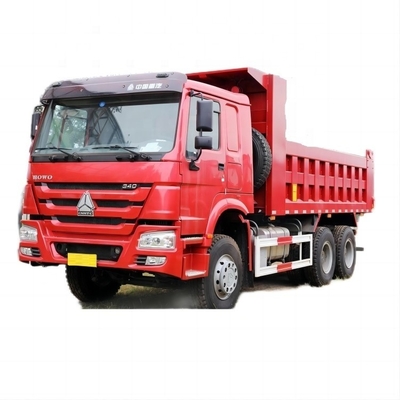 Nationale zware vrachtwagen HOWO 371 375 pk 8x4 6x4 4x2 Dumptruck met 5,6x2,3x1,5 vrachttank