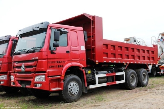 Zware vrachtwagen Gebruikt 0 km HOWO-7 380 pk 6X4 375 pk 371 pk Dumptruck met 2 passagierszitjes