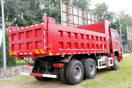Zware vrachtwagen Gebruikt 0 km HOWO-7 380 pk 6X4 375 pk 371 pk Dumptruck met 2 passagierszitjes