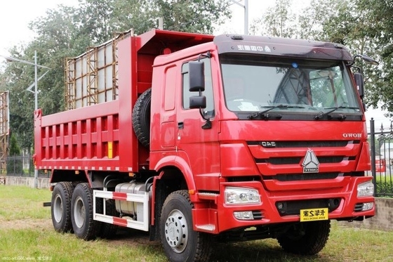 Zware vrachtwagen Gebruikt 0 km HOWO-7 380 pk 6X4 375 pk 371 pk Dumptruck met 2 passagierszitjes