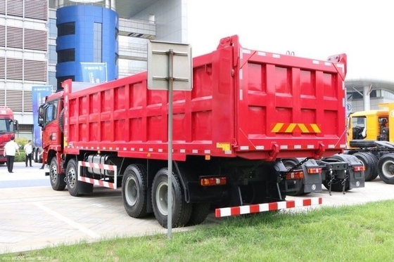 Delong X3000 8X4 6x4 8.4m Dump Truck Automatische airconditioner Motorcapaciteit 8L