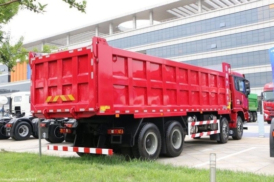 Delong X3000 8X4 6x4 8.4m Dump Truck Automatische airconditioner Motorcapaciteit 8L