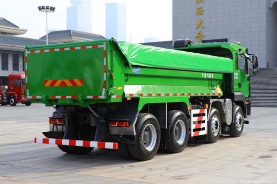 Shaanxi Automobile Heavy Truck Gebruikt Delong M3000S 6x4 8X4 371hp Dump Truck met 12 banden