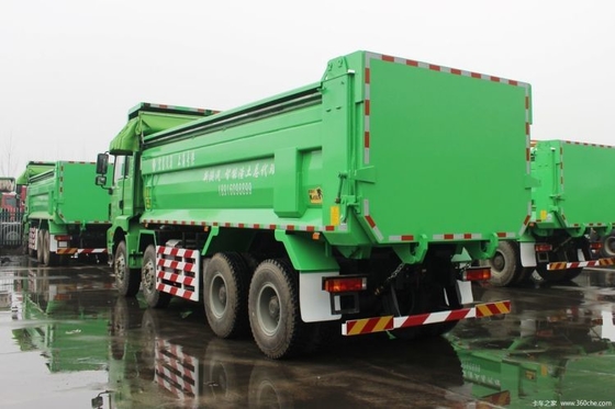 Shaanxi zware Cardron X3000 460 pk 8X4 6X4 371hp 375hp dump truck Manuele venster