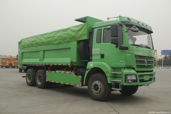 Shaanxi zware Cardron X3000 460 pk 8X4 6X4 371hp 375hp dump truck Manuele venster