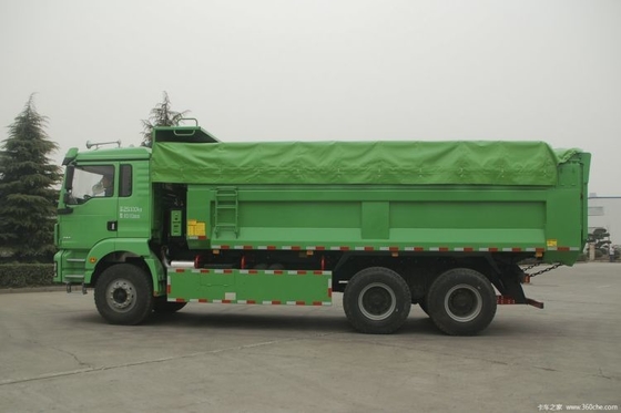 Shaanxi zware Cardron X3000 460 pk 8X4 6X4 371hp 375hp dump truck Manuele venster