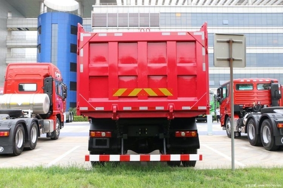 Shaanxi Qi Delong X3000 voorraad tweedehands 8X4 dump truck 8m vracht tank voor zware lading
