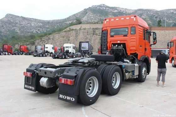 Gebruikte HOWO TX7 4*2 6*4 430HP CHG LNG Truck Head met luchtophanging bestuurdersstoel