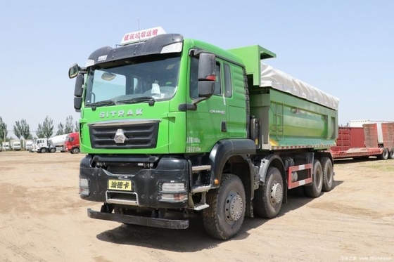 Voorraad Speciale zware vrachtwagen Gebruikte auto 0 km Shandeka SITRAK G7H 8X4 6x4 371 375 pk Dump truck
