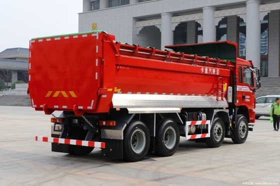 Segment zware vrachtwagen Shaanxi Auto zware Carter 8X4 12 Voorwaarts schakelen nummer dump truck