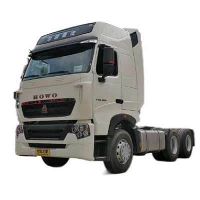 Euro 4 zware vrachtwagen Sinotruk HOWO T7H 480 pk 6X2 trekkracht vrachtwagen kop tegen een betaalbare prijs