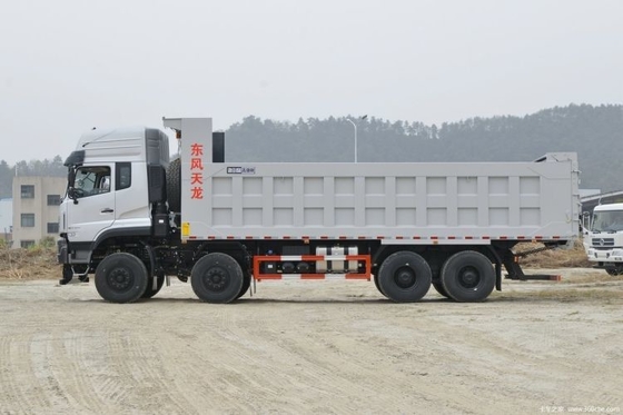 Dongfeng Tianlong KC 8X4 375hp dumptruck met 600hp motor en automatische airconditioner