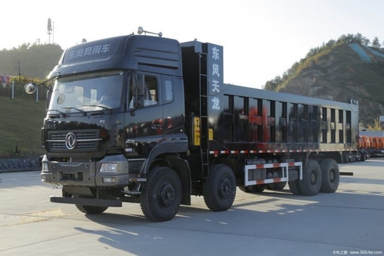 Gebruikte vrachtwagen van Dongfeng Tianlong KC met ABS 8X4 371 pk vrachtwagen met 465 pk