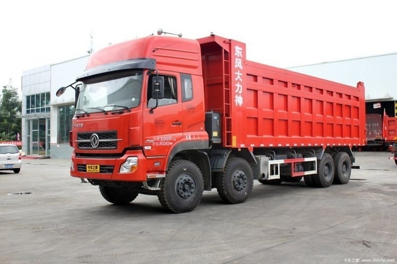 375 pk 8x4 Dongfeng Nationale voertuig 0 km Auto 8,6 meter Dump Truck met 451-500 pk
