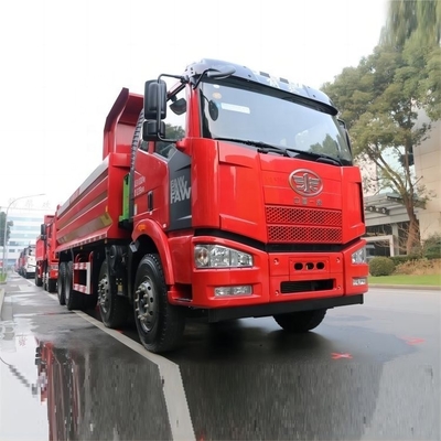 23 Warm tweedehands FAW Jiefang J6M 8X4 371 375 pk Dump Truck Oshiba Motor 280 pk Auto