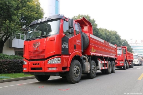 23 Warm tweedehands FAW Jiefang J6M 8X4 371 375 pk Dump Truck Oshiba Motor 280 pk Auto
