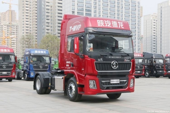 Shaanxi Auto X5000 Value Edition 460HP 4X2 Traction Truck hoofd met een halve rij zitplaatsen