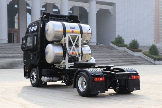 Shaanxi Auto X5000 460 pk 4X2 LNG getrokken vrachtwagenkop voor zwaar vervoer