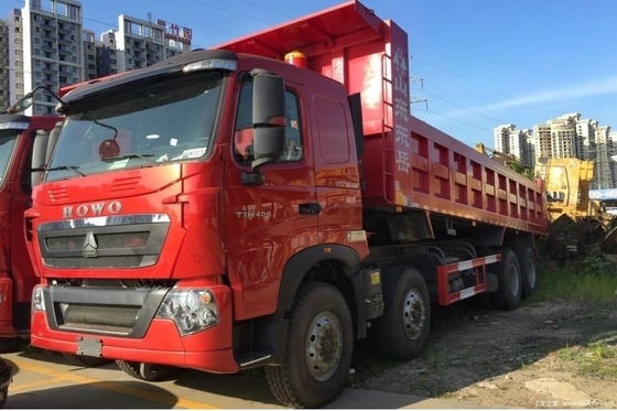 23 Speciale verkoop van zware auto HOWO T7H 371hp 375hp 6x4 8x4 Dump Truck ACC Cruise Control
