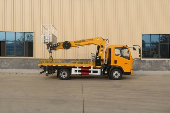 150 pk Tweedehands Boutique Howo 16m-30m Luchtwerktruck met Truck Crane