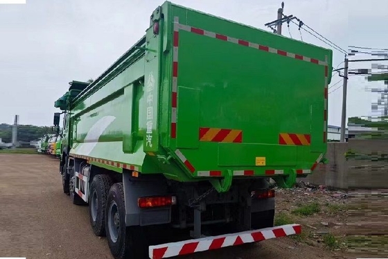 Nationale zware vrachtwagen HOWO TX 8X4 Dump Truck 350 pk 371 pk 0 km met achterste versnelling nummer 2