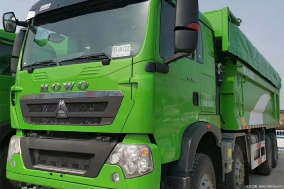 Nationale zware vrachtwagen HOWO TX 8X4 Dump Truck 350 pk 371 pk 0 km met achterste versnelling nummer 2