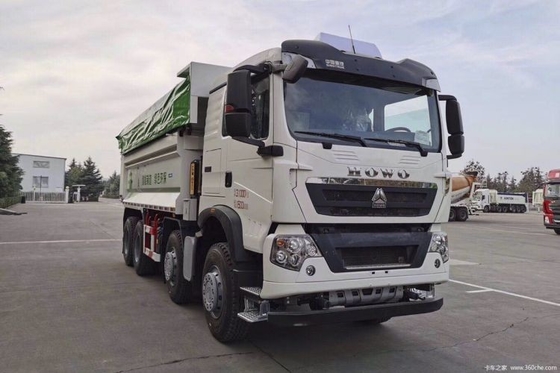 Nationale zware vrachtwagen HOWO TX 8X4 Dump Truck 350 pk 371 pk 0 km met achterste versnelling nummer 2