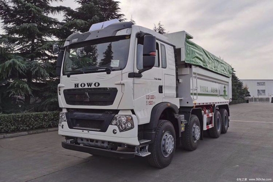 Nationale zware vrachtwagen HOWO TX 8X4 Dump Truck 350 pk 371 pk 0 km met achterste versnelling nummer 2