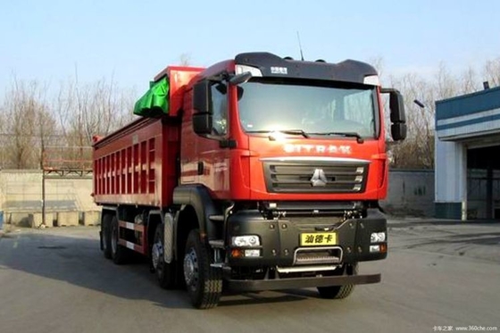 Nationale zware vrachtwagen Shan Deka SITRAK G7 500 pk 6x2 8X4 Dump Truck voor 360° achtercamera