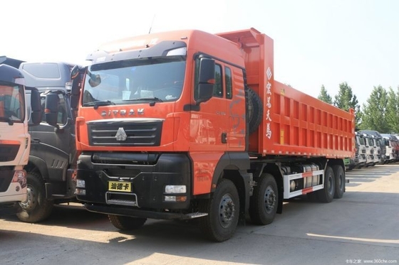 Nationale zware vrachtwagen Shan Deka SITRAK G7 500 pk 6x2 8X4 Dump Truck voor 360° achtercamera