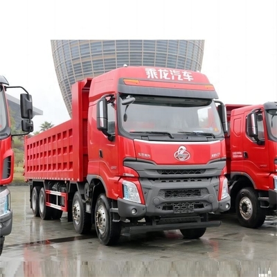 Tweedehands Dongfeng Liuqi Chenglong H70 8X4 375hp 8,6m Dump Truck met gecombineerde kracht