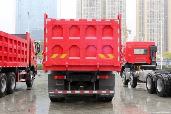 Tweedehands Dongfeng Liuqi Chenglong H70 8X4 375hp 8,6m Dump Truck met gecombineerde kracht