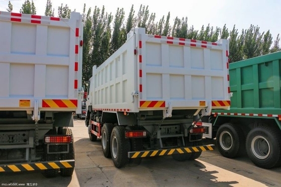 6.8X2.35X1.5 Cargo Tank 8X4 371 pk 375 pk HOWO-70 km Dump Truck met aandrijflijn 6x4