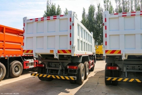 6.8X2.35X1.5 Cargo Tank 8X4 371 pk 375 pk HOWO-70 km Dump Truck met aandrijflijn 6x4
