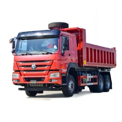 Nationale zware vrachtwagen 400 pk 6x4 HOWo V7 dumptruck met 8,575x2,55x3,45 afmetingen
