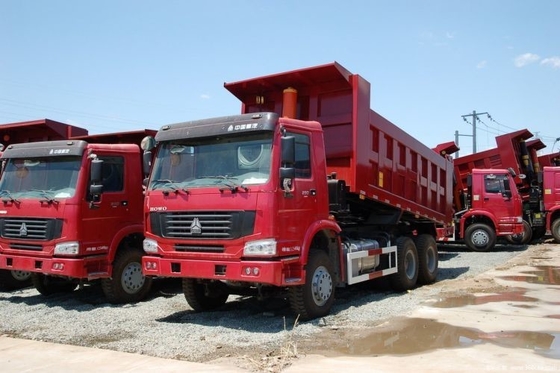 Tweedehands HOWO-7 6X4 380 pk 371 375 pk AMT Plug-In Hybrid Dump Truck