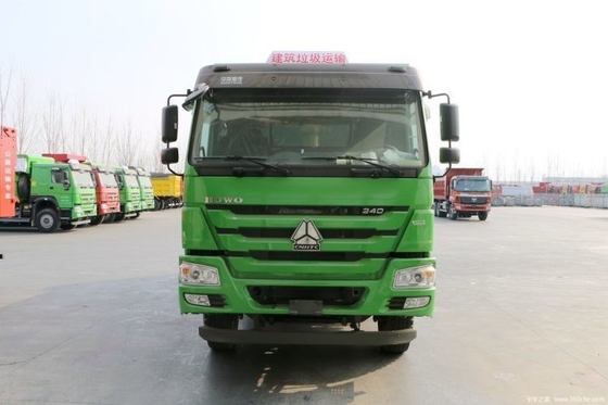 Nationale zware vrachtwagen HOWO 340 pk 6X4 371 375 pk 5.8m Milieudumptruck bij Attractive