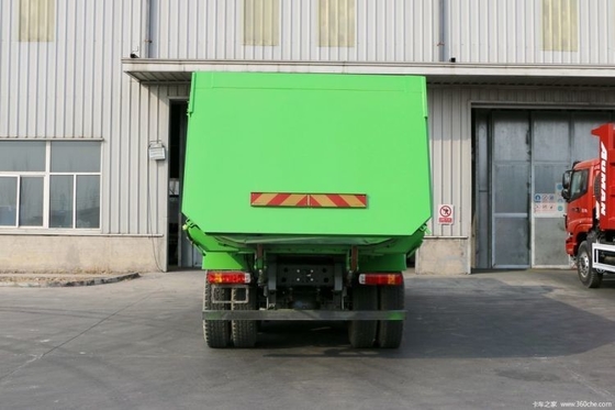Nationale zware vrachtwagen HOWO 340 pk 6X4 371 375 pk 5.8m Milieudumptruck bij Attractive