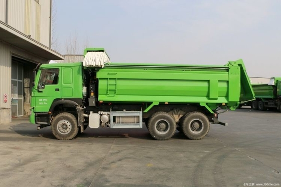 Nationale zware vrachtwagen HOWO 340 pk 6X4 371 375 pk 5.8m Milieudumptruck bij Attractive
