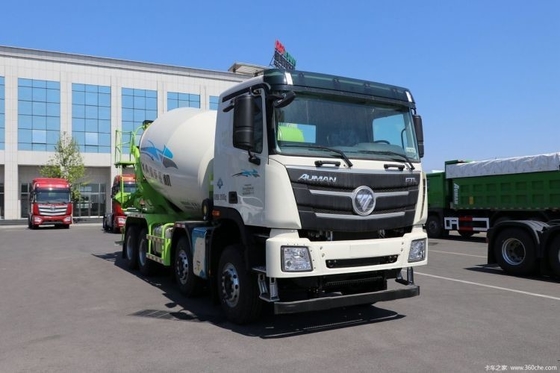 Klantvereiste Kies een warm Auman GTL 360HP 8X4 7,7 vierkant betonmengtruck