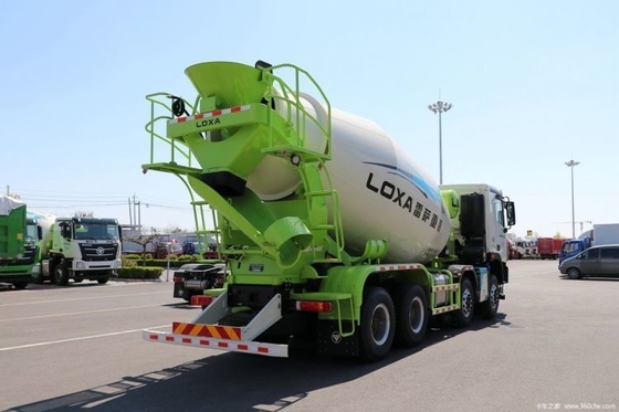 Klantvereiste Kies een warm Auman GTL 360HP 8X4 7,7 vierkant betonmengtruck